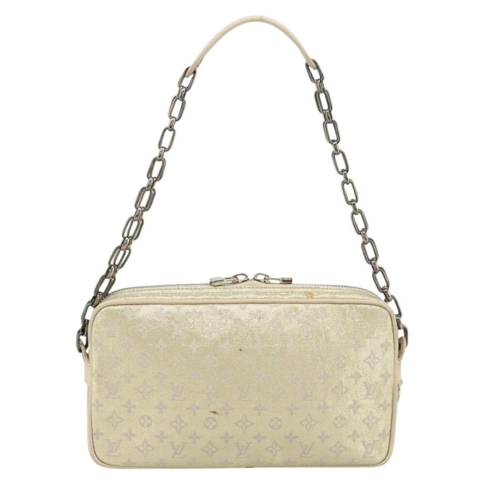 Louis Vuitton Monogram Shine Mckenna Shoulder Bag Gold